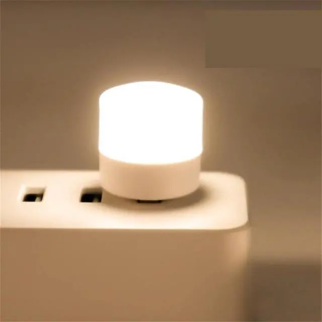 Alt view image 5 of 6 - Small Black Table lamp Night Light Charging Computer Power Bank Mini Book led Light Eye Protection Square Reading Light USB Light