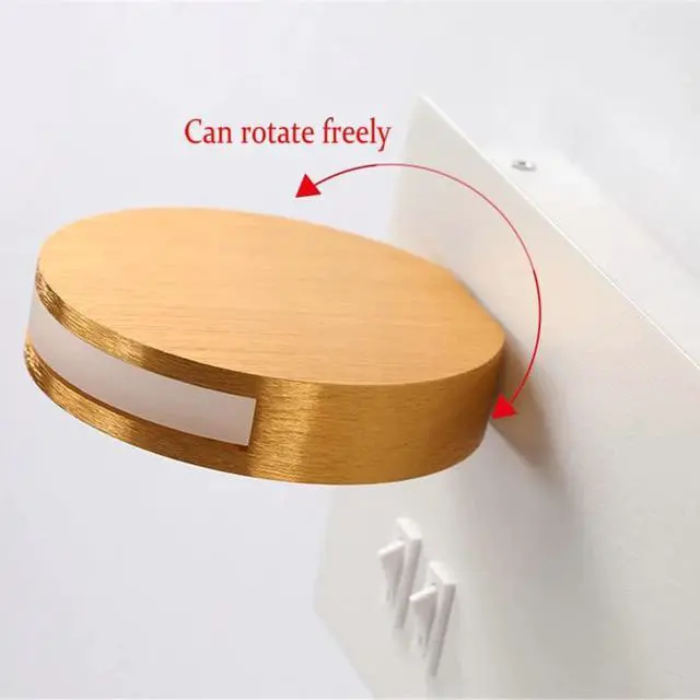 Alt view image 6 of 7 - 11 W LED Indoor Wall Light with 2 Switches, Includes USB Port and Qi Wireless Charger, Warm White 3000 K Bedside Table with 360° Adjustable 5 W Reading Lamp for Bedroom, Living Room,