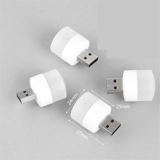 Alt view image 6 of 7 - Small Black Table lamp USB Plug Lamp Computer Mobile Power Charging USB Small Book Lamps LED Eye Protection Reading Light Small Light Night Light