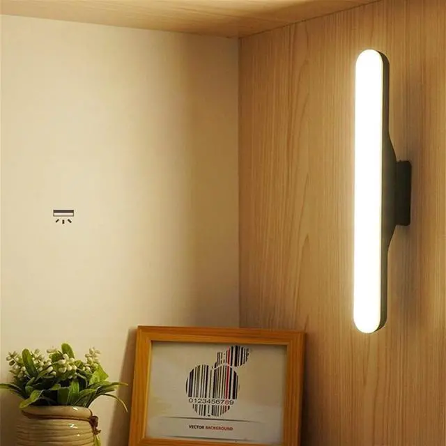 Main image of Magnet LED Reading Lamp Stepless Dimmable Wall Lamp Built in USB Rechargeable Battery Compatible with Desk Studing Mirror Cabinet,Wall lamp, mm-102