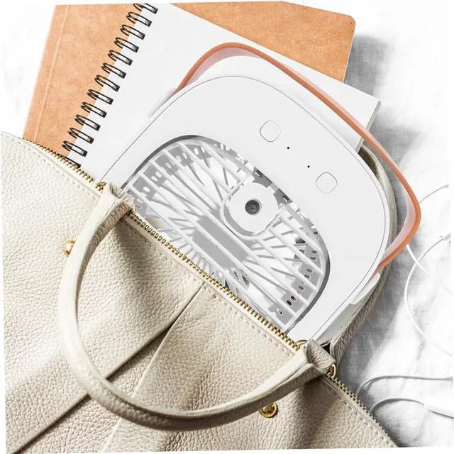 Alt view image 5 of 7 - Chiller USB Spray Cooling Household Portable Rechargeable Air Conditioning Fan Mini Portable Desktop Water-cooled Fan