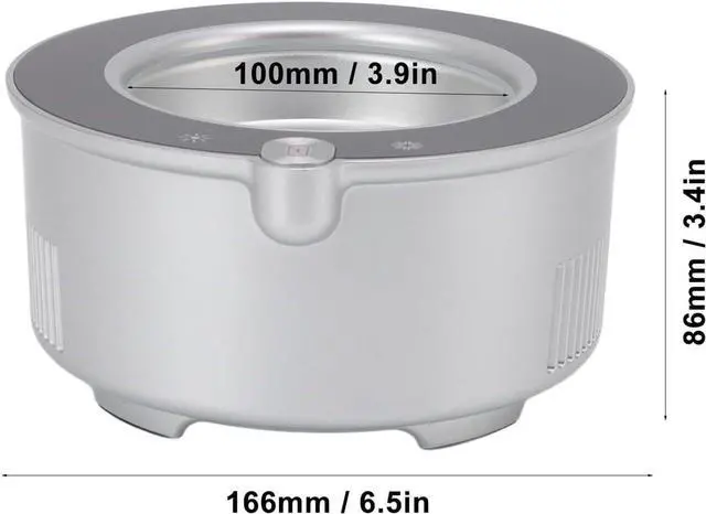 Alt view image 2 of 7 - Smart Mug Warmer, USB Cable 12V 3A Adapter US 100240V Dual Use Coaster Thermostatic Pad, Cooler Warmer Refrigeration Pad