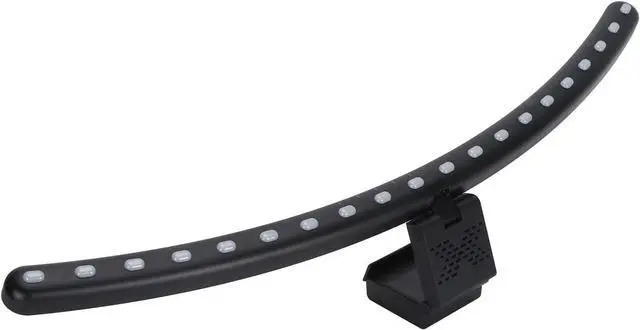 Alt view image 3 of 7 - Computer Monitor Light Bar, Computer Light Strip 5V Angle Adjustable Timing Function Eye Control Step Less Dimmable for Students for Games