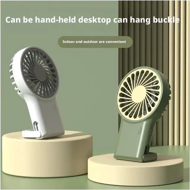 Alt view image 6 of 7 - Portable And Easy To Store Small Fan(White)