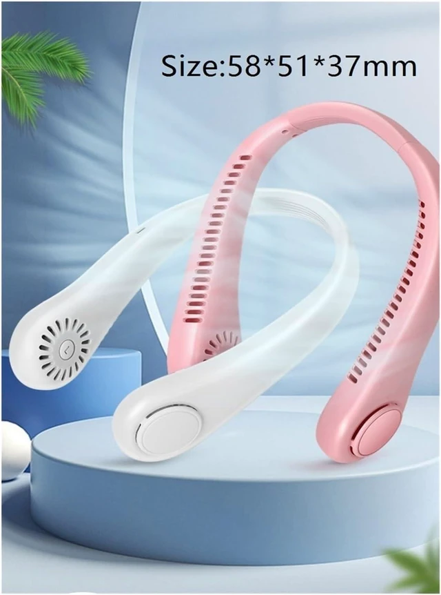 Alt view image 2 of 6 - Portable Small Fan Easy To Store(Pink)