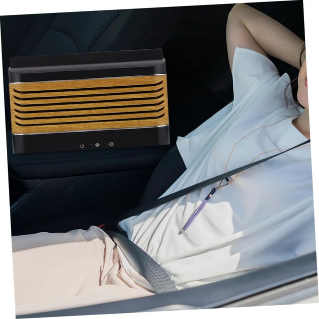 Alt view image 2 of 7 - SOLUSTRE 1pc Car Air Conditioning Tablet Holder for Car Automatic Car Cooler Mic Belts Cooler for Car Rechargeable Silver Bracelet Goldfish Toy Trigger Gaming Fan Air Conditioner