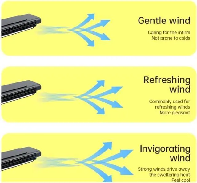 Alt view image 4 of 6 - KEULEN Monitor Fan, Clip-On Computer Fan with LED Light, Infinitely Adjustable Speed, Adjustable Air Outlet 45°, Adjustable Brightness and Color Temperature, for Office Laptops, Desktop PC