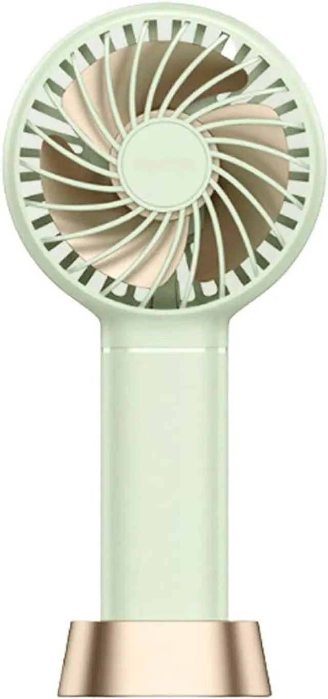Main image of Mini Fan Mini Fan,Handheld/Desk/Neck Fan(3 in 1),USB Small Fan,3 Speed Adjustable,Portable Cooling Fan for Home,Outdoor,School Cool (Color : Green, Size : Without Lanyard)
