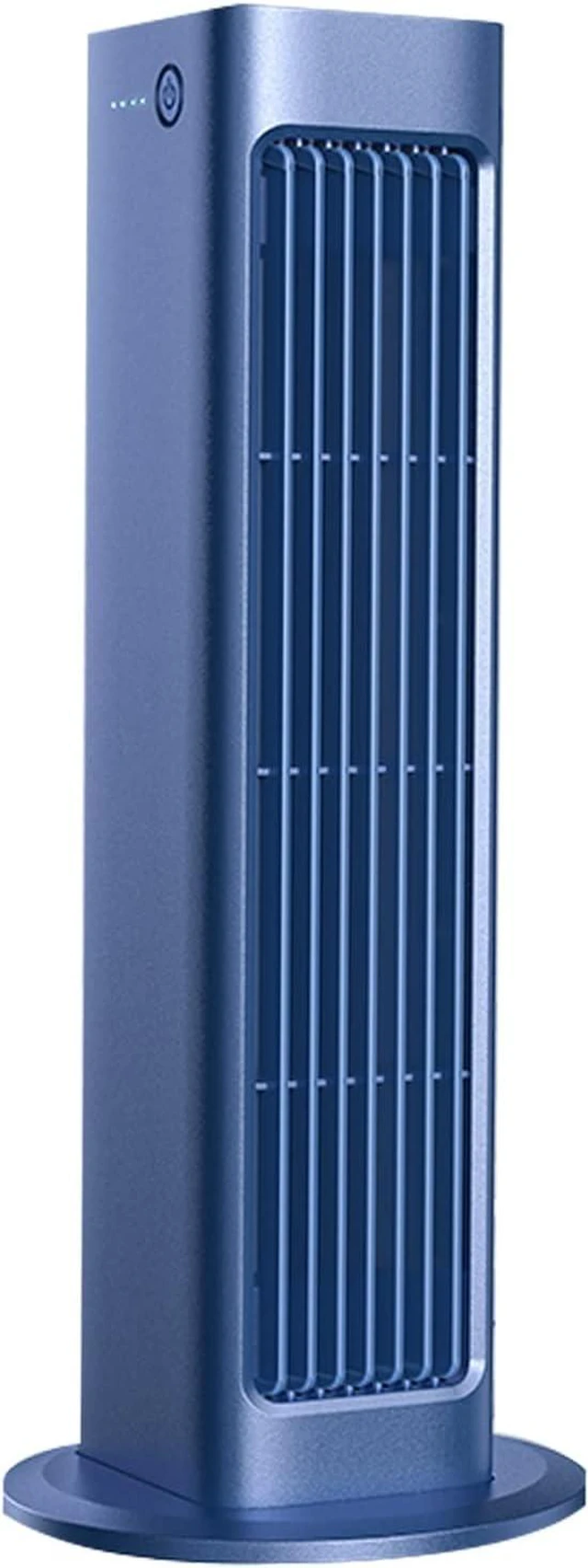 Main image of Portable Fan,Small USB Desk Personal Fan,Desktop Fan,Tower Fan,Portable Floor Bladeless Fan for Office, Dormitory, Bedroom, Living Room, Camping,car (Color : Blue)