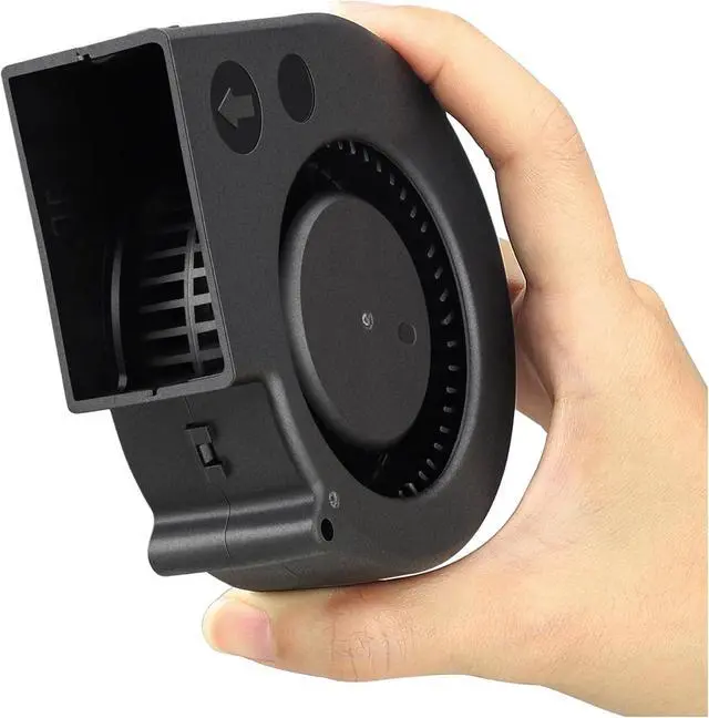 Alt view image 4 of 6 - Centrifugal Blower,Blower Fan, DC 5V 97x94x33mm 9733 Sleeve Bearing USB Blower Silent Cooling Fan for Outdoor BBQ Mobile Stove Centrifugal Turbo Blower Powerful and Energy efficient