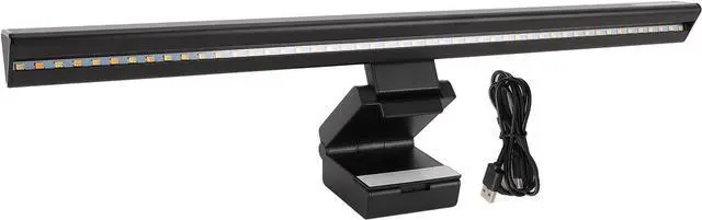 Main image of Computer Light Bar: Monitor Lamp Bar with RGB Backlit Music Sync, 5 Color Temperature Stepless Dimmable Touch Control LED PC Screen Lamp for Desk, Office, Home and Gaming