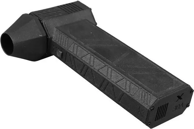 Alt view image 3 of 7 - GLOGLOW Mini Turbocharged Jet Fan, 150000 RPM Lightweight Portable Fan for Car Computer Keyboard Sofa, Black