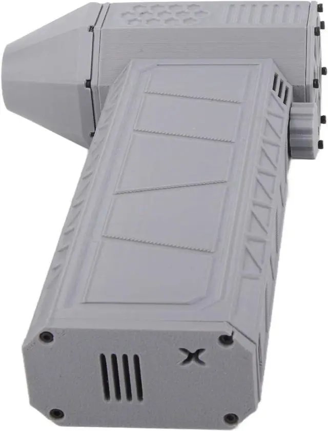 Alt view image 7 of 7 - Compact Hand Powerful Jet Dry Blower Fan for Quick and Efficient - Mini Blower for Keyboards, Cameras, and Sofas Type C Charging (Grey)