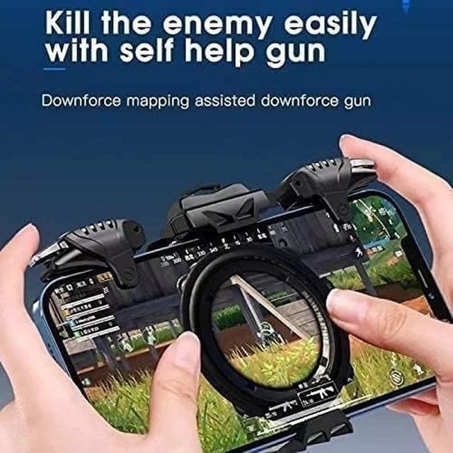 Alt view image 6 of 6 - Cell Phone Cooler, Cell Phone Cooling Fun Portable Mobile Phone Radiator Cooling Fun, Gaming Semiconductor Cooling Phone