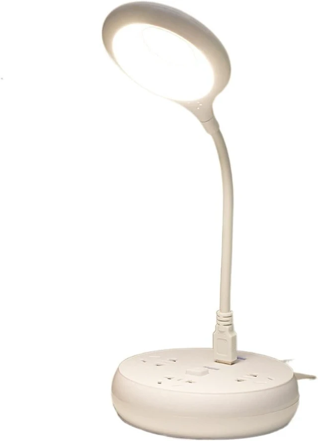 Main image of Small Black Table lamp Portable Desk Lamp LED Light for Computer Laptop Ring Eye Care Led Lamp Desk Lamp (Color : Blue) (White)