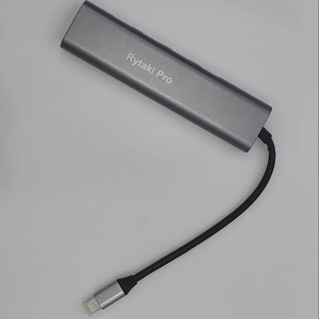 Alt view image 2 of 4 - 6-in-1 USB C Docking Station with 4K HDMI, 3X USB 3.0, Ethernet, 100W PD Charging