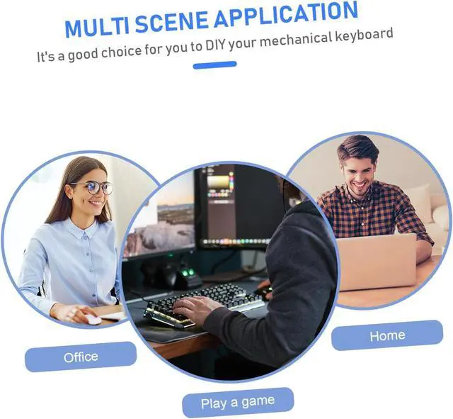 Alt view image 5 of 7 - HOMSFOU Wired Gaming Keyboard Mouse Headset Combo Backlit Design Ergonomic Keycaps for Laptop Gamers Set for Game and Office Use