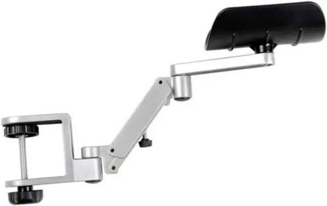 Main image of VILLCASE Ergonomic Adjustable Computer Bracket with Wrist Support Aluminum Arm Rest for Desk Alleviates Shoulder Pain for Home Office and Gaming Use Silver