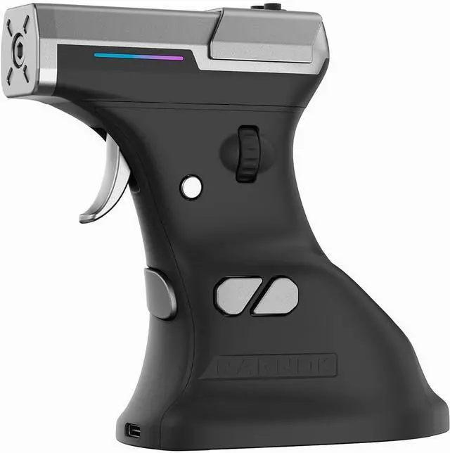 Alt view image 2 of 7 - ErgoStrike7: Next-Gen FPS Gaming Mouse with Recoil (Black) - FPS Gun Grip Mouse, Ergonomic Vertical Design, Wireless/Wired USB for PC Gamers