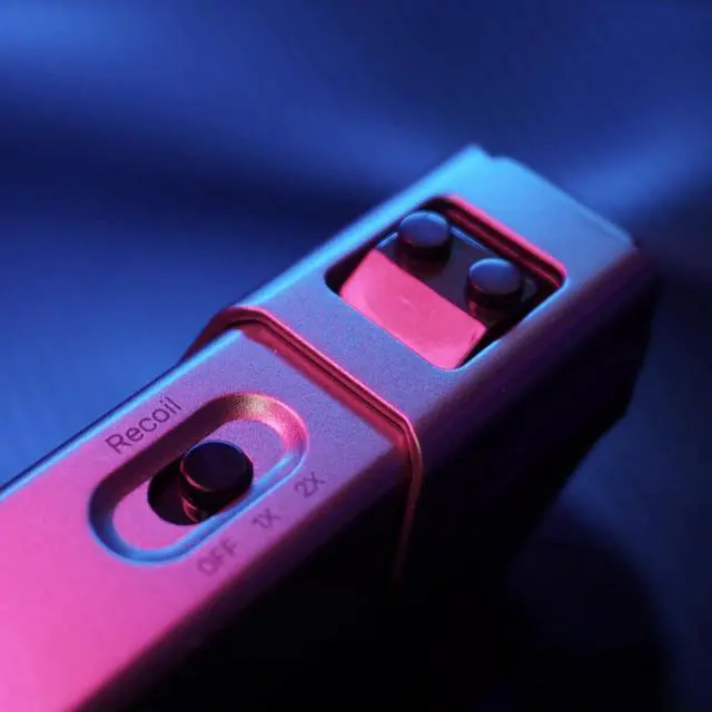 Alt view image 4 of 7 - ErgoStrike7: Next-Gen FPS Gaming Mouse with Recoil (Black) - FPS Gun Grip Mouse, Ergonomic Vertical Design, Wireless/Wired USB for PC Gamers