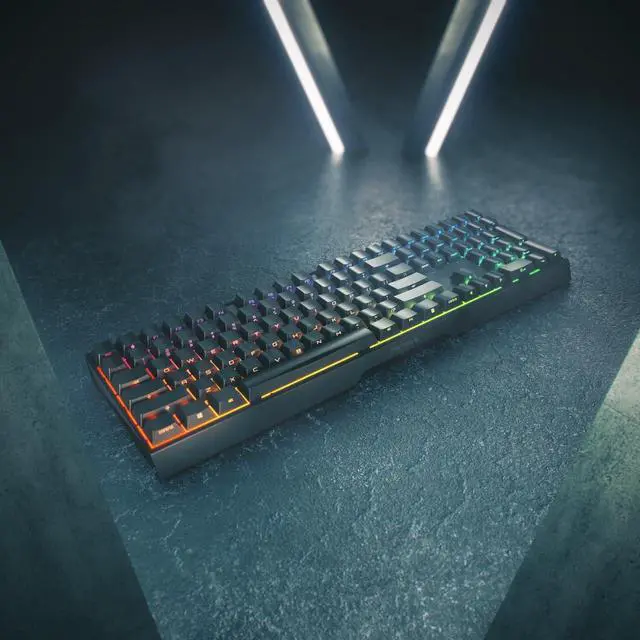 Alt view image 4 of 6 - CHERRY XTRFY MX 3.0S Mechanical Wireless Gaming Keyboard | New MX2A Switches (Black, MX2A Brown)