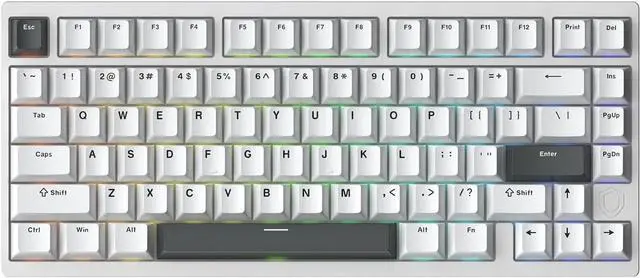 Main image of MG75PRO 81 Keys Wired Magnetic Switch Mechanical Keyboard, Hall Effect, 8KHZ/ARGB/CNC Aluminum, Gasket Structure Gaming Keyboard(Silver