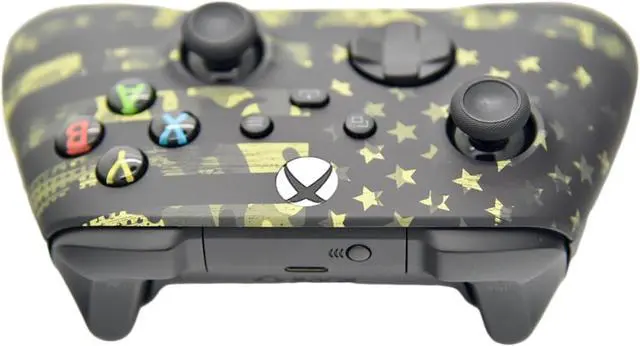 Alt view image 4 of 4 - Wireless Custom Controller Compatible with PC, Windows 10+, Series X/S & One (Series X/S Camo Flag)