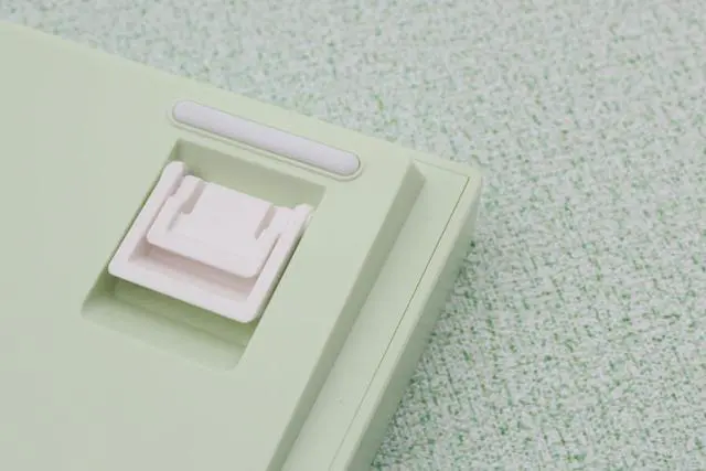 Alt view image 3 of 7 - GMK87 TKL Mechanical Keyboard Kit Tri-Mode for 3/5pin Switches,85 Keys+Rotary Knob+TFT-LCD Screen Hotswap PCB Gasket Mounted,VIA Programmable DIY Keyboard Kit (Green)