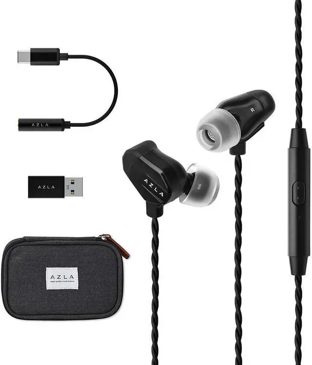 Main image of AZLA AIM8 Wired Earphone with Microphone, Gaming Earbuds with FPS Audio Profiles, Clear Mic for PC, PS5, Xbox, and More  Plug & Play Compatibility, IEM for Gaming