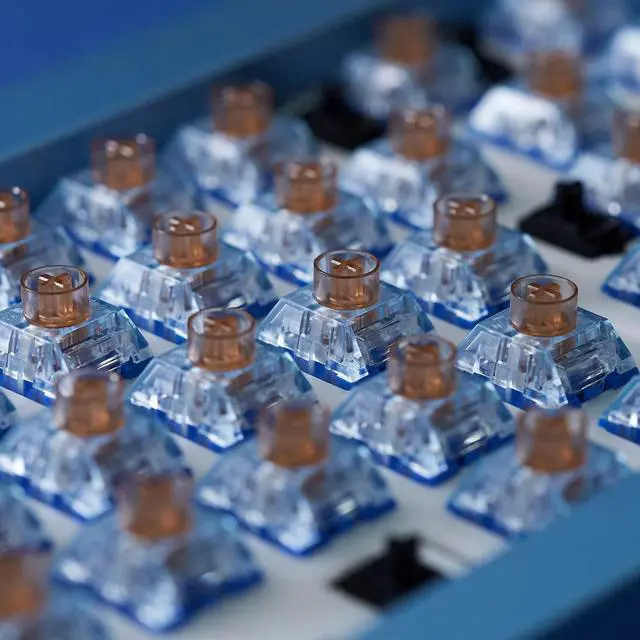 Alt view image 6 of 6 - KAILH Hush Deep Sea Switch Pro RGB SMD Mechanical Keyboard Switch DIY Game Keyboard (Whale, 110)