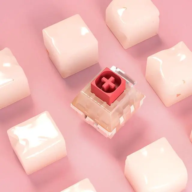 Alt view image 2 of 7 - DRAOZA Kailh Box Pudding Switch RGB SMD 5 pin Switches Water-Proof for MX Mechanical Gaming Keyboard Compatible Cherry MX SwitchesKailh Pudding 108PCS