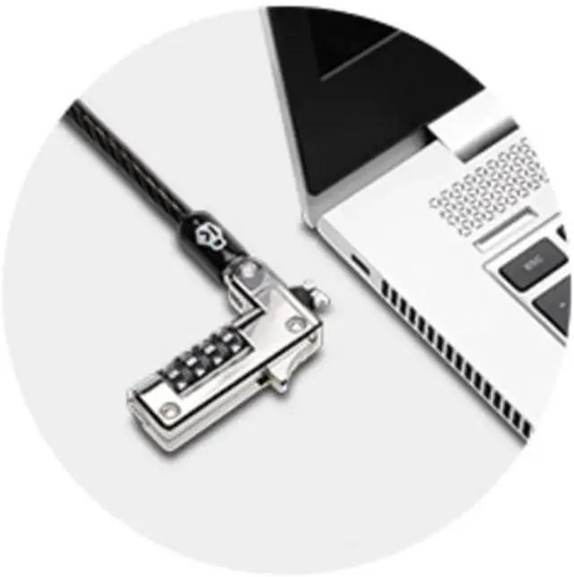 Alt view image 6 of 6 - Combination Laptop Lock (Resettable), Computer Security Locking Cable (K60603WW)