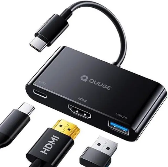 Main image of Switch Dock Docking Station for Nintendo: Portable Switch TV Dock Adapter Compatible with Nintendo Switch/OLED/Steam Deck/Laptop, USB C to HDMI Adapter with 4K, PD 100W Charging, USB 3.0 Port