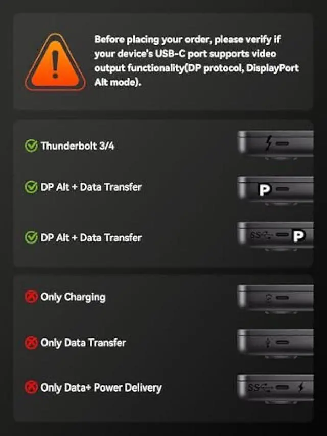 Alt view image 3 of 5 - Switch Dock Docking Station for Nintendo: Portable Switch TV Dock Adapter Compatible with Nintendo Switch/OLED/Steam Deck/Laptop, USB C to HDMI Adapter with 4K, PD 100W Charging, USB 3.0 Port