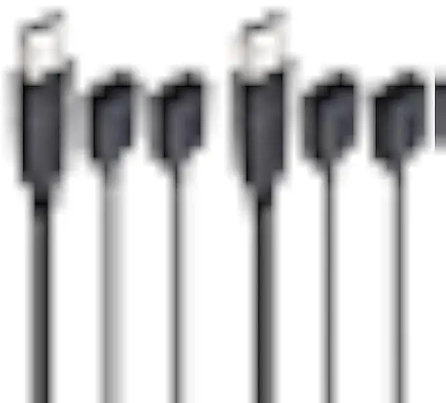 Main image of Cable Matters 2-Pack USB 2.0 Splitter 1 in 2 Out - 1ft / 30cm, USB Power Splitter with BC 1.2 Charging Support, USBA Male to Female Adapter with 480Mbps Data Transfer