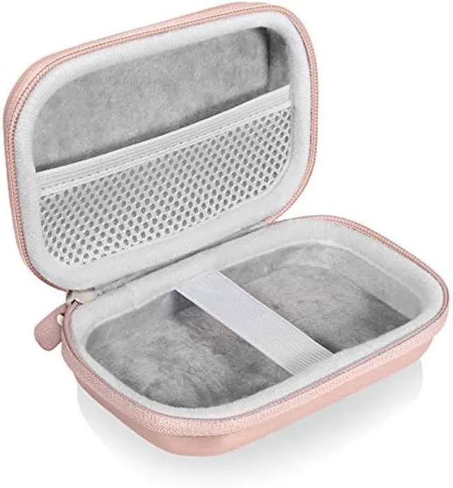 Alt view image 4 of 5 - GETGEAR case for MacBook Magsafe/Magsafe 2 Charger Adapter, Magic Mouse 1, 2, Lightning Hub, Type C and USB Hub, Card Reader, All in one Carrying Solution (Rose Gold)