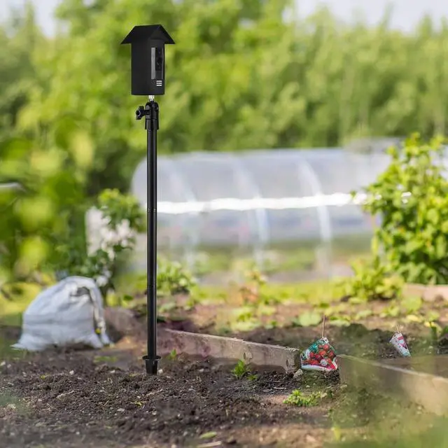 Alt view image 6 of 7 - HOLACA Spike Pole Mount Ground Stake and Weatherproof Silicone Skin for Ring Stick Up Cam Battery HD Security Camera, Suitable for Stake into Soft Ground