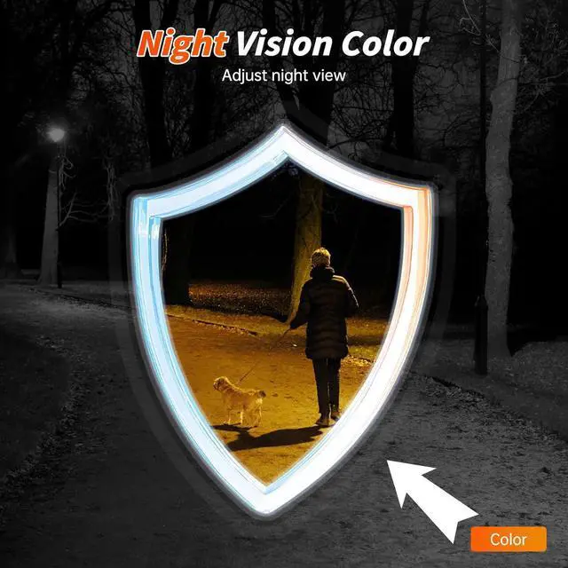 Alt view image 6 of 7 - Security Cameras Wireless Outdoor - HD 2K Battery Powered Cameras for Home Security Outside, WiFi Surveillance Indoor AI Motion Detection Spotlight Night Vision,2-Way TalkColor,Waterproof 2Pcs