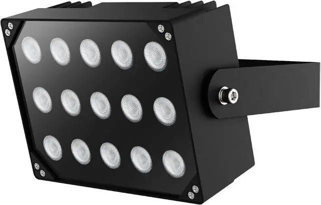 Alt view image 2 of 6 - Univivi IR Illuminator 15 LEDs 90 Degree Wide Angle IR Lights for Night Vision IP67 Waterproof 850nm Infrared Light for Security Surveillance Camera Indoor&Outdoor