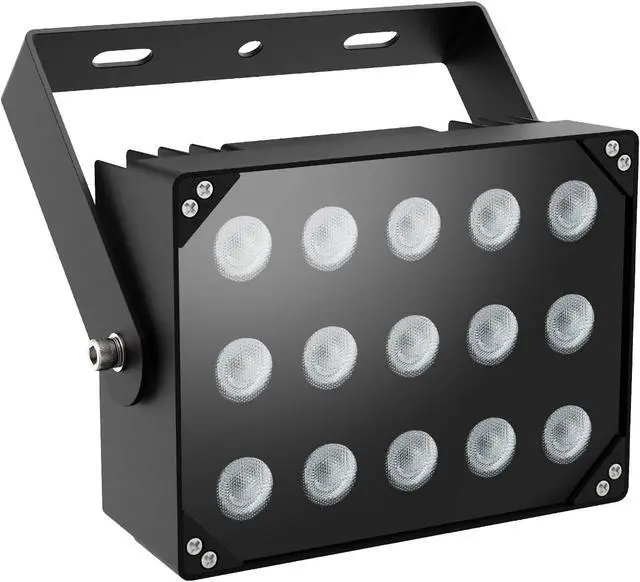 Main image of Univivi IR Illuminator 15 LEDs 90 Degree Wide Angle IR Lights for Night Vision IP67 Waterproof 850nm Infrared Light for Security Surveillance Camera Indoor&Outdoor