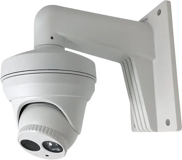 Alt view image 7 of 7 - Real HD DS-2CD2343G2-I 4MP Turret POE IP Camera, Human & Vehicle Detection, 2.8mm Lens, 100ft IR Distance, WDR, IP67 Outdoor, H.256+ Bundle with WMS WML PC130T DS-1273ZJ-130-TRL Wall Mount Bracket