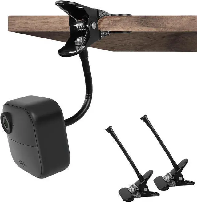 Main image of Adjustable Mount for Blink Outdoor 4, Blink XT2, Blink XT and Blink Mini Camera,Heavy Duty Clamp Mount(Black, 2 Pack)