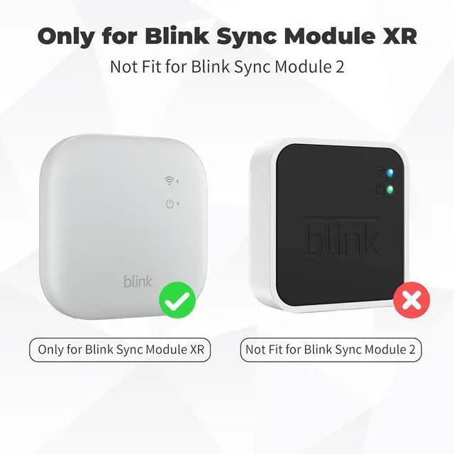 Alt view image 2 of 7 - 256GB MicroSD Card & Wall Mount for Blink Sync Module XR with Short Cable  Declutter, Save Space, and Effortlessly Enhance Security(1 Pack)