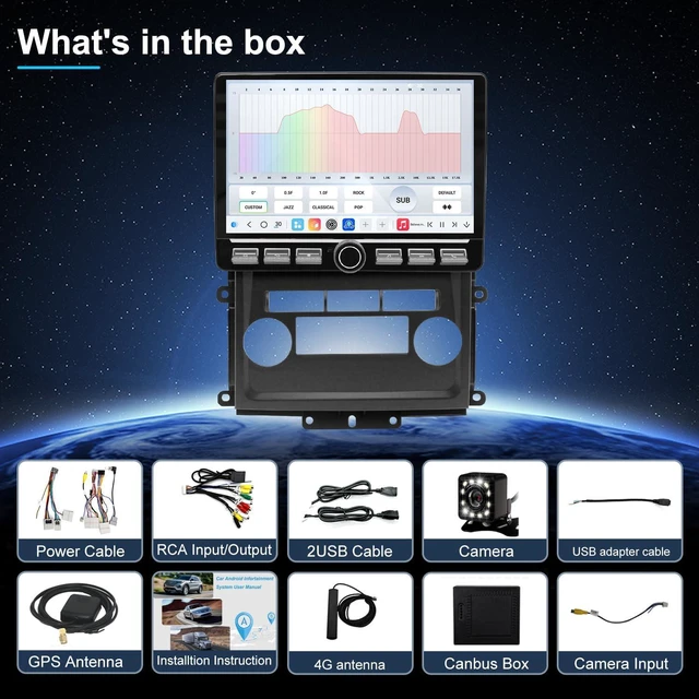 Alt view image 6 of 6 - 8Core Radio for Nissan Frontier Xterra 2009 2010 2011 2012 Upgrade 4G LTE
