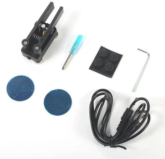 Alt view image 2 of 3 - 1set QU-7025 Dual-paddle Automatic Keying Shortwave CW Key For Morse Code Key Amateur Radio For Shortwave Radio