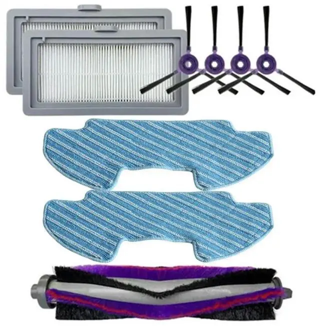 Main image of Main Brush HEPA Filters Side Brush Mop Cloth Kit For  Powerbot-E VR05R5050WK Vacuum Cleaner Accessories Spare Parts