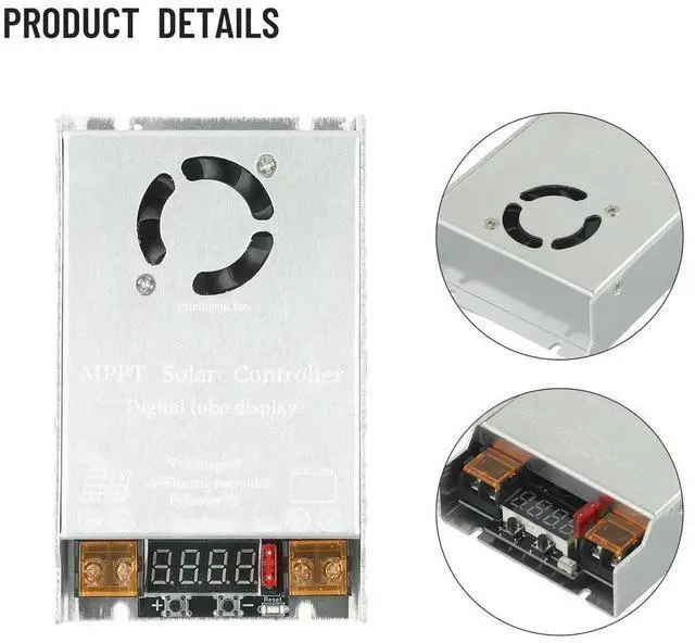 Main image of 450W MPPT Solar Boost Controller 12V~50V Input Boost Charging Charger For 24V 36V 48V 60V 72V LiFePO4 Lithium Lead-Acid