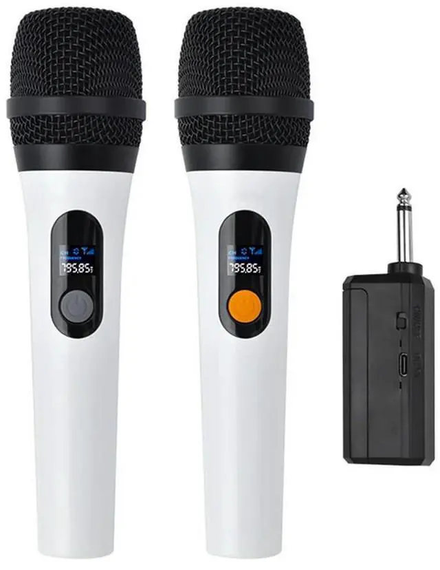Alt view image 5 of 7 - For Home KTV Karaoke Wireless Handheld Microphone 2.4G Portable Microphone System With Clear Voice, Crisp Sound
