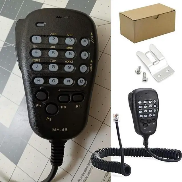 Main image of Short Wave MH31A8J Mobile Microphone for Yaesu FT450 FT817 FT818 FT857 FT891 FT897 FT991 Series Radios with Secure Hand Clip