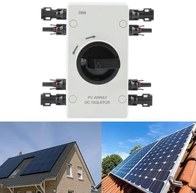 Main image of Solar PV Switch DC Disconnect Switch Off Switch Switch 32A 1000V LsolatingSwitch For  Home Improvement Accessory